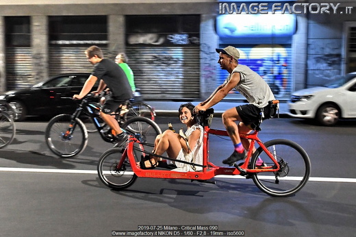 2019-07-25 Milano - Critical Mass 090